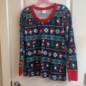 Hanna Andersson gnome sweet gnome women’s pajama top holiday Christmas